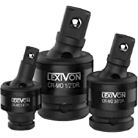 LEXIVON Premium Impact Universal Joint Socket Swivel Set (LX-113)